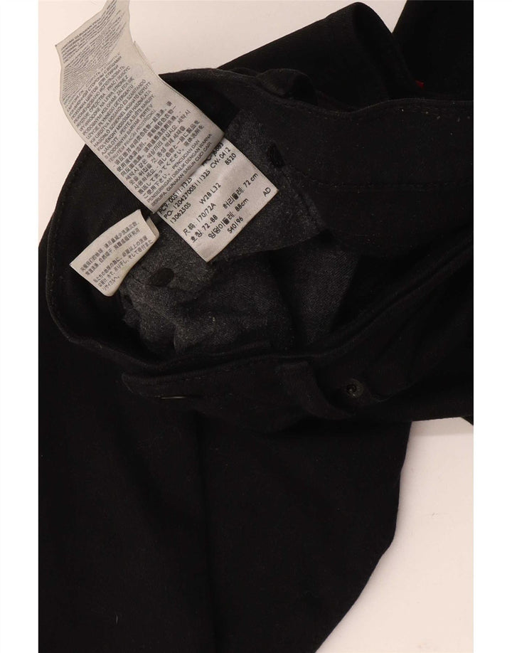 Levi's muške 511 uske traperice W28 L32 crni pamuk