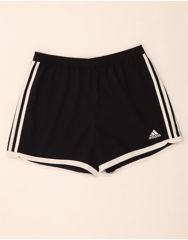 Adidas ženske Climacool sportske kratke hlače UK 12/14 Srednje crni poliester
