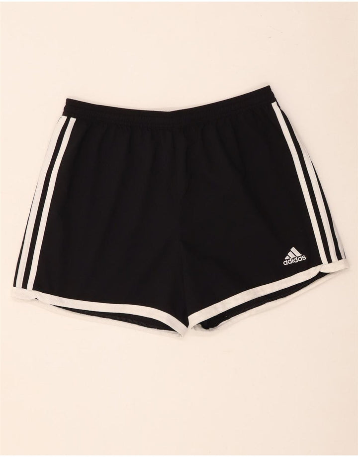 Adidas ženske Climacool sportske kratke hlače UK 12/14 Srednje crni poliester