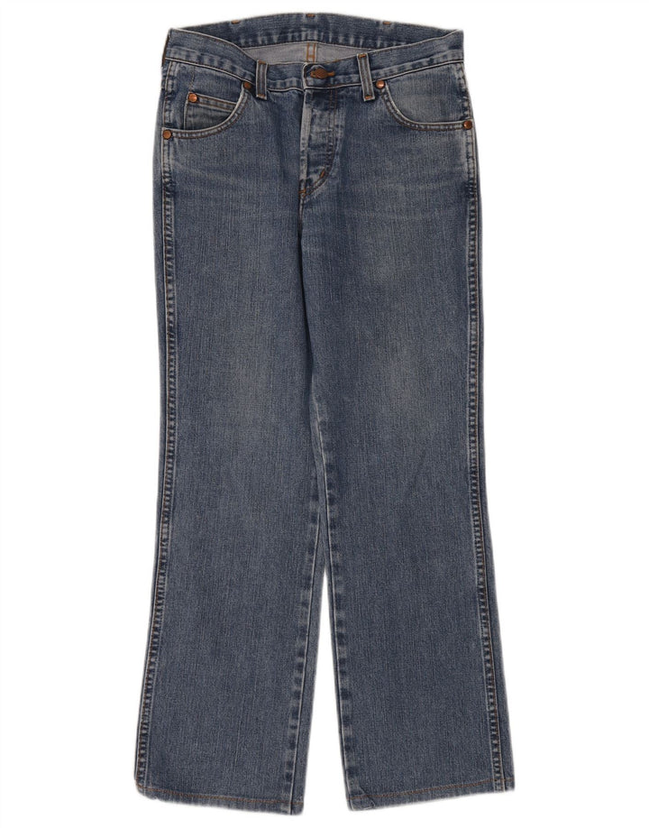 Wrangler Mens Evolution Bootcut Jeans W29 L28 Plavi pamuk