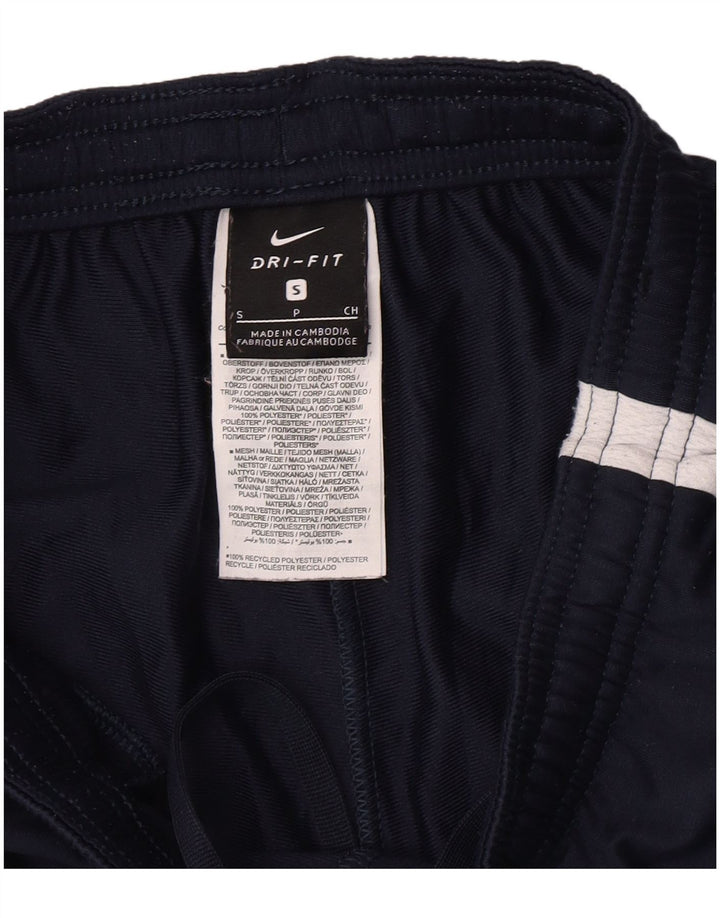 Nike muške Dri Fit hlače za trenirku Male tamnoplave poliesterske blokove