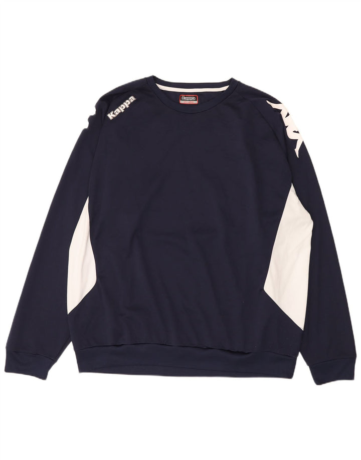 Kappa muški džemper 3XL tamnoplave boje
