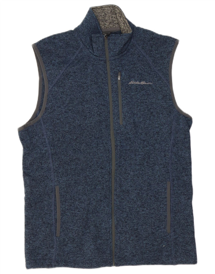 EDDIE BAUER Muška trenirka bez rukava, gornja jakna srednje plave boje