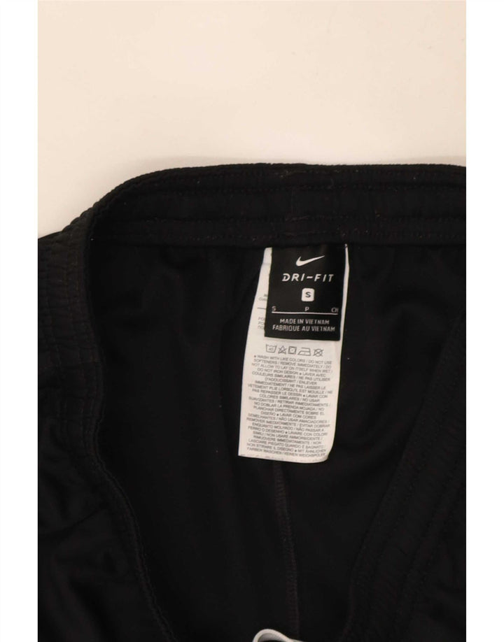 Nike muške Dri Fit hlače za trenirku male crne poliesterske