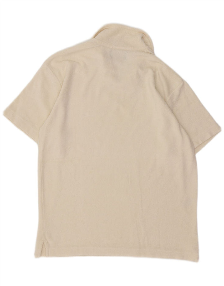 Lee muška polo majica Large Off White Pamuk