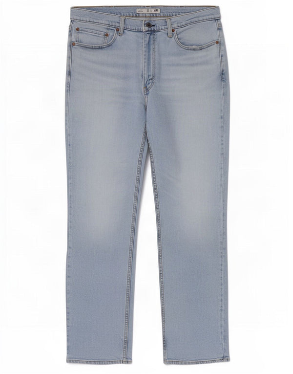 Levi's muške 514 ravne traperice W38 L32 plavi pamuk