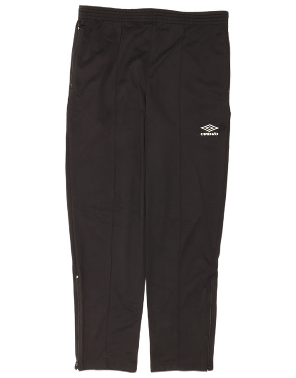 Umbro Mens Tracksuit Trousers Large  Black