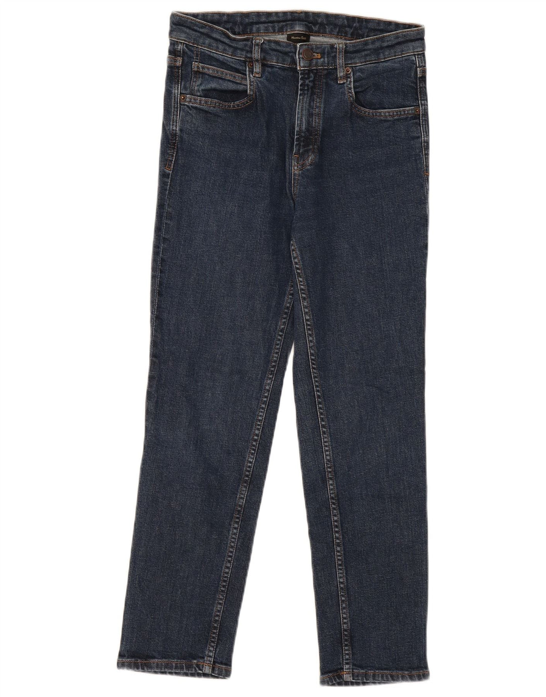 Ženske uske traperice Massimo Dutti EU 38 male W28 L26 tamnoplave