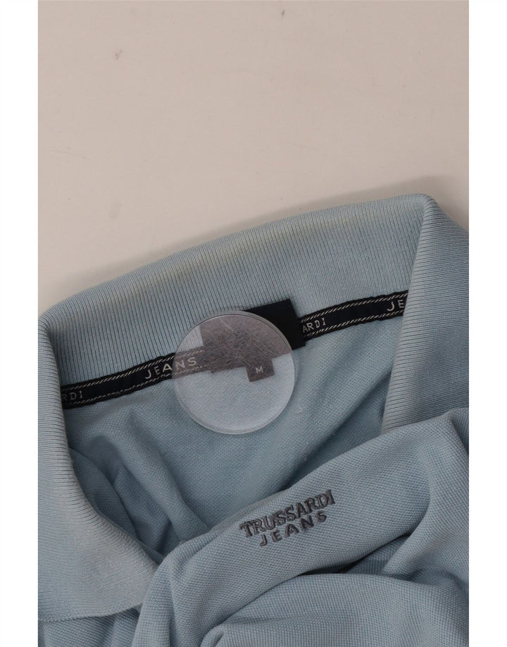 Trussardi Jeans muška polo majica Srednje plava
