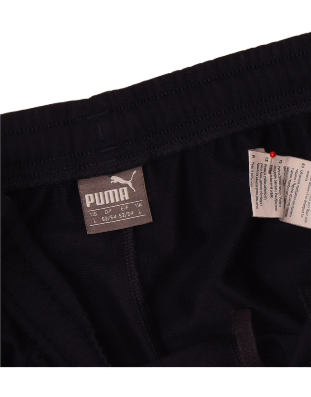 Puma muške trenirke Hlače Joggers Large tamnoplavi poliester
