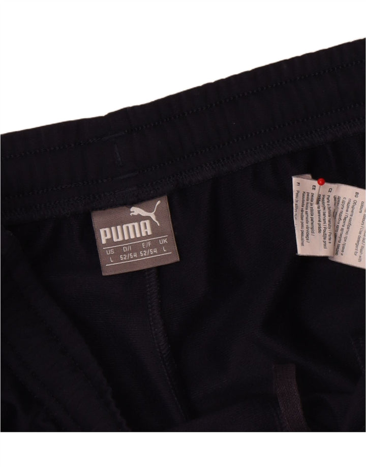 Puma muške trenirke Hlače Joggers Large tamnoplavi poliester
