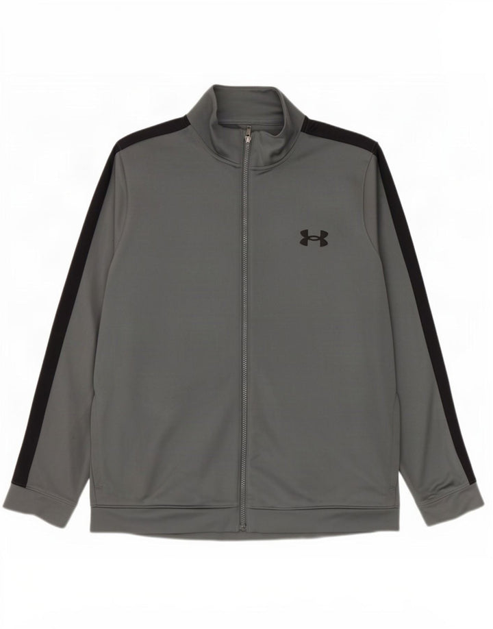 Under Armour muška trenirka gornja jakna XL sivi poliester u boji