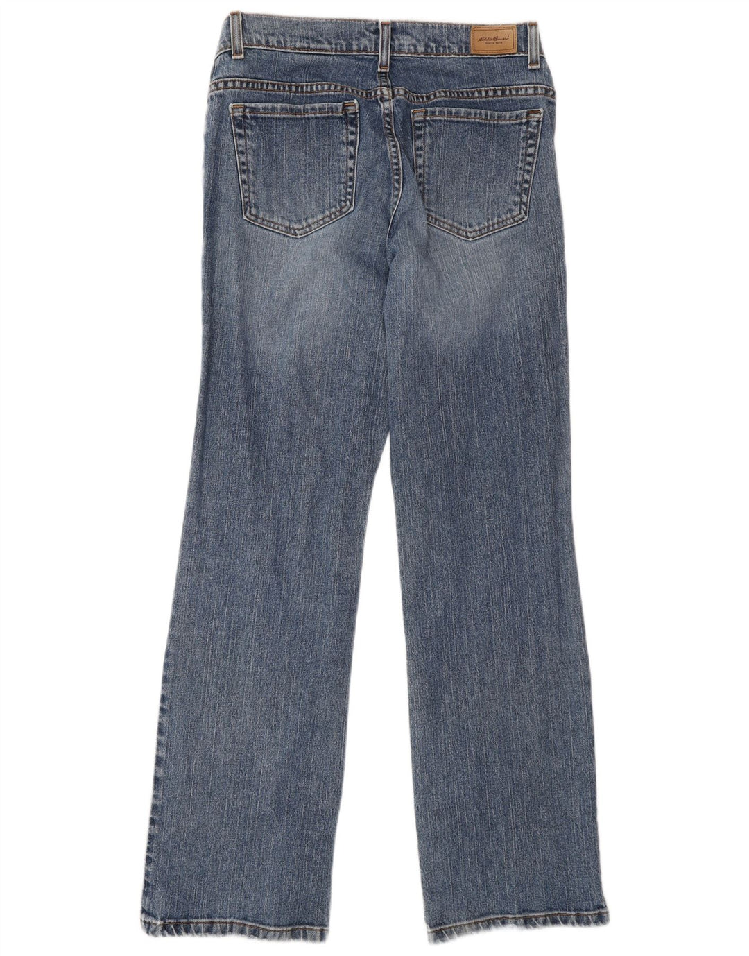 Eddie Bauer Ženske Bootcut traperice US 8 srednje W28 L32 plavi pamuk