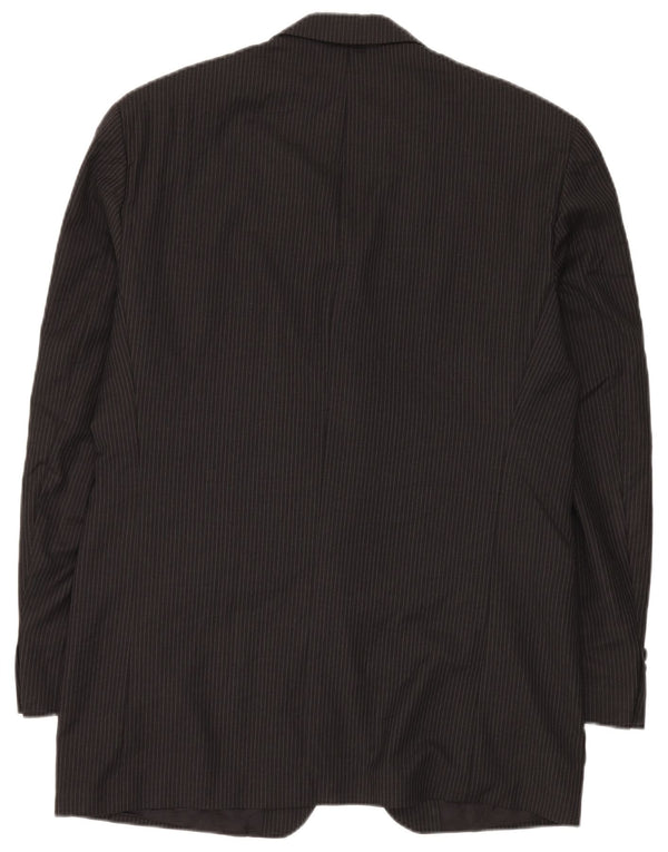 Chaps Ralph Lauren muška jakna sa 3 gumba UK 42 XL siva vunena prugasta