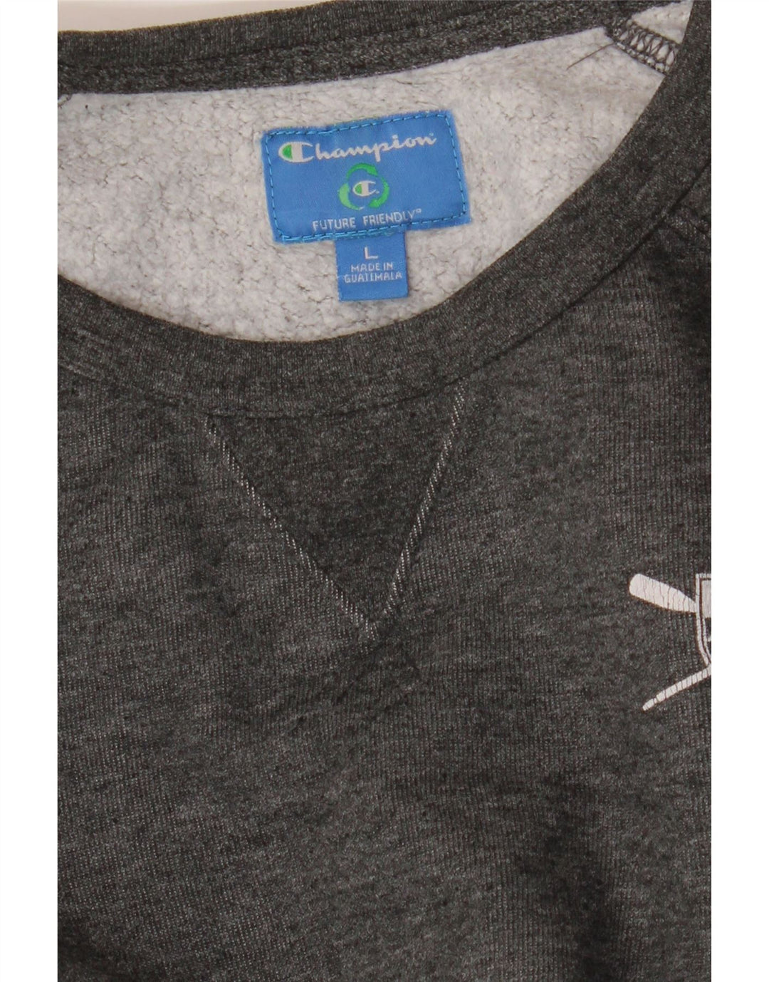 CHAMPION Womens Sweatshirt Jumper UK 16 Large Grey Vintage Champion and Second-Hand Champion from Messina Hembry 