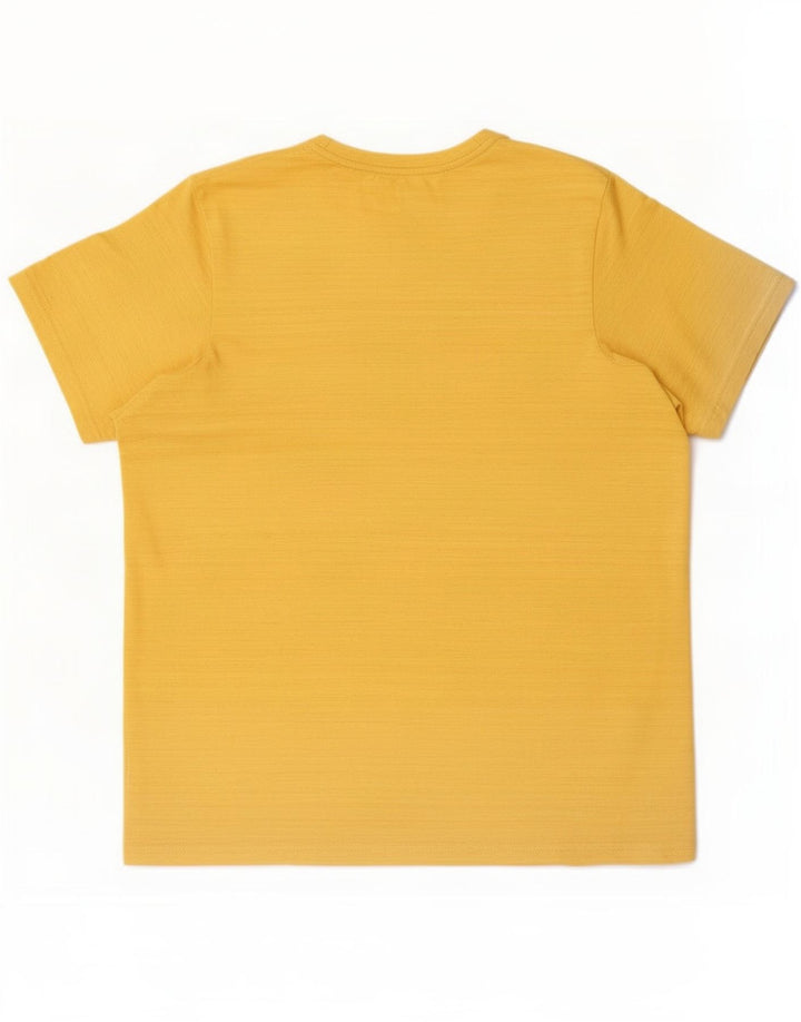 Nike Dri Fit standardna majica kratkih rukava, mali žuti poliester