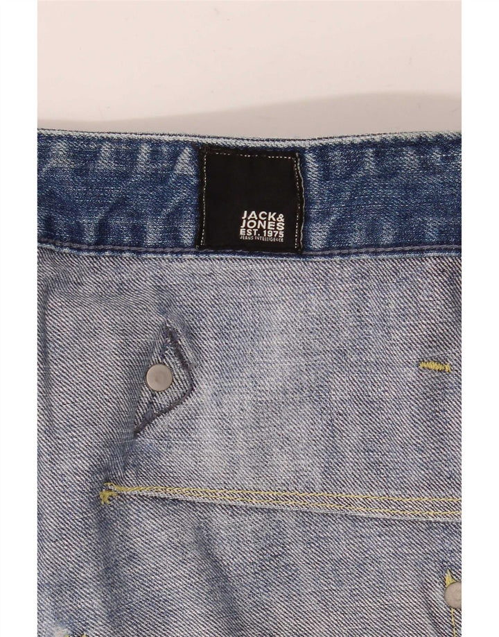 Jack & Jones muške Cargo skraćene traperice W30 L25 Plave