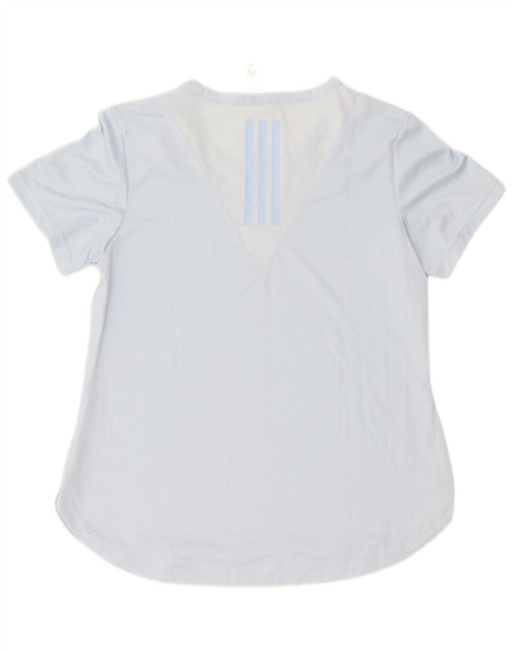 ADIDAS Ženska grafička majica kratkih rukava UK 16/18 velika plava