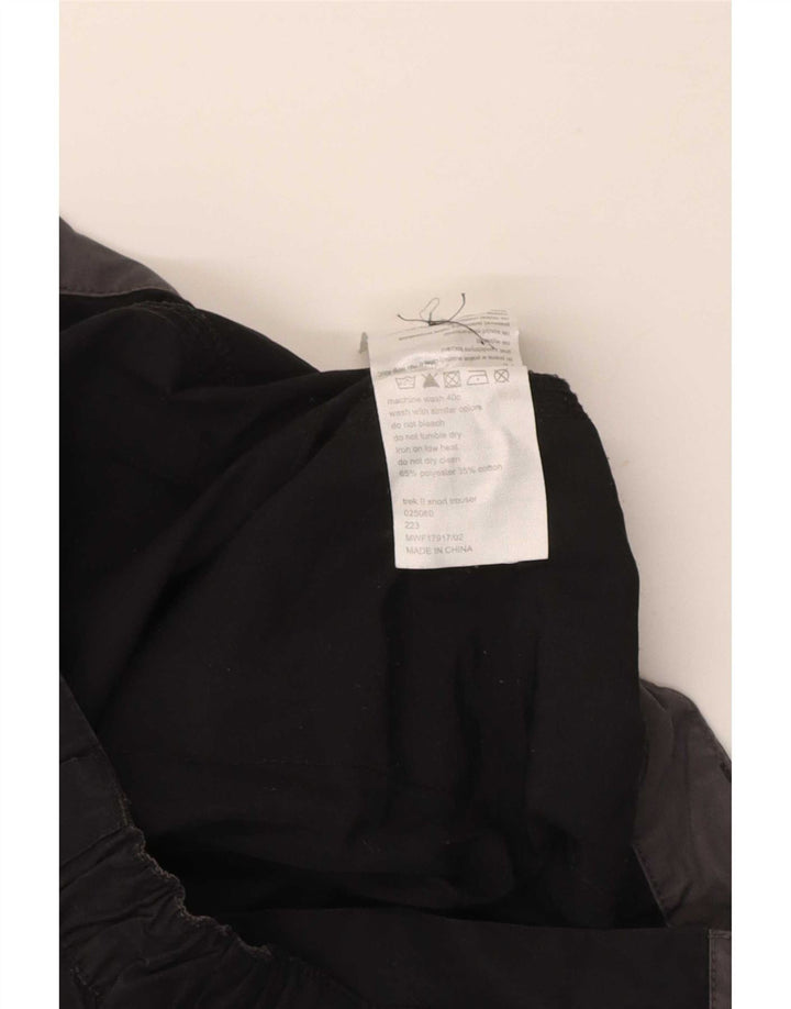 Mountain Warehouse muške ravne kargo hlače W32 L30 crni poliester