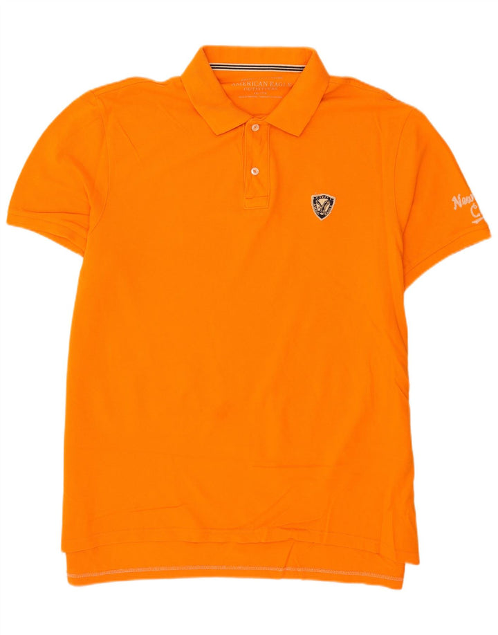 American Eagle muška polo majica 2XL narančasti pamuk