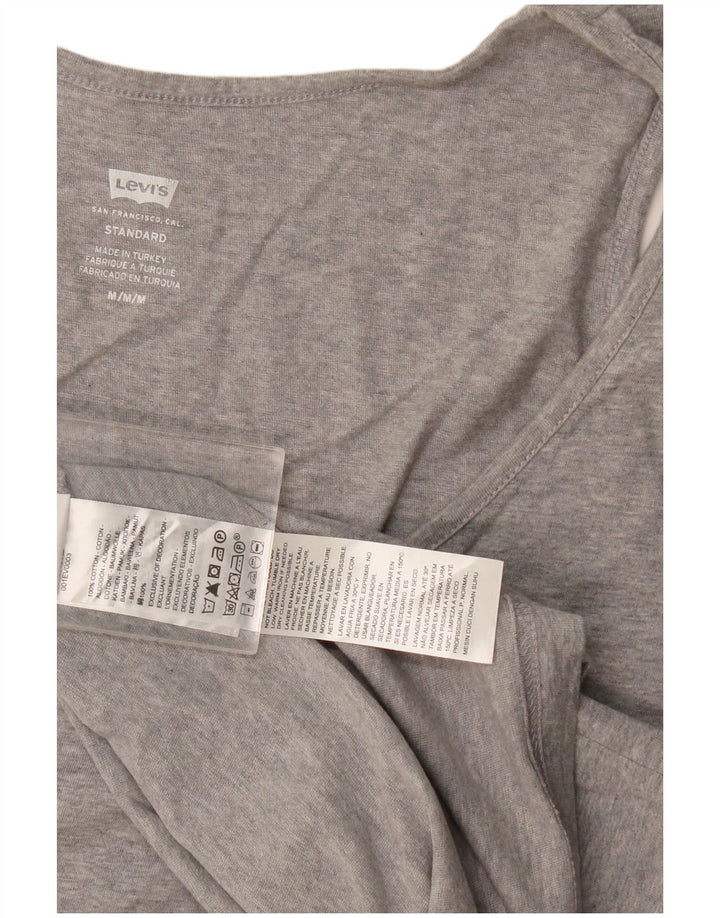 Levi's standardni muški prsluk, srednje sivi flekasti pamuk