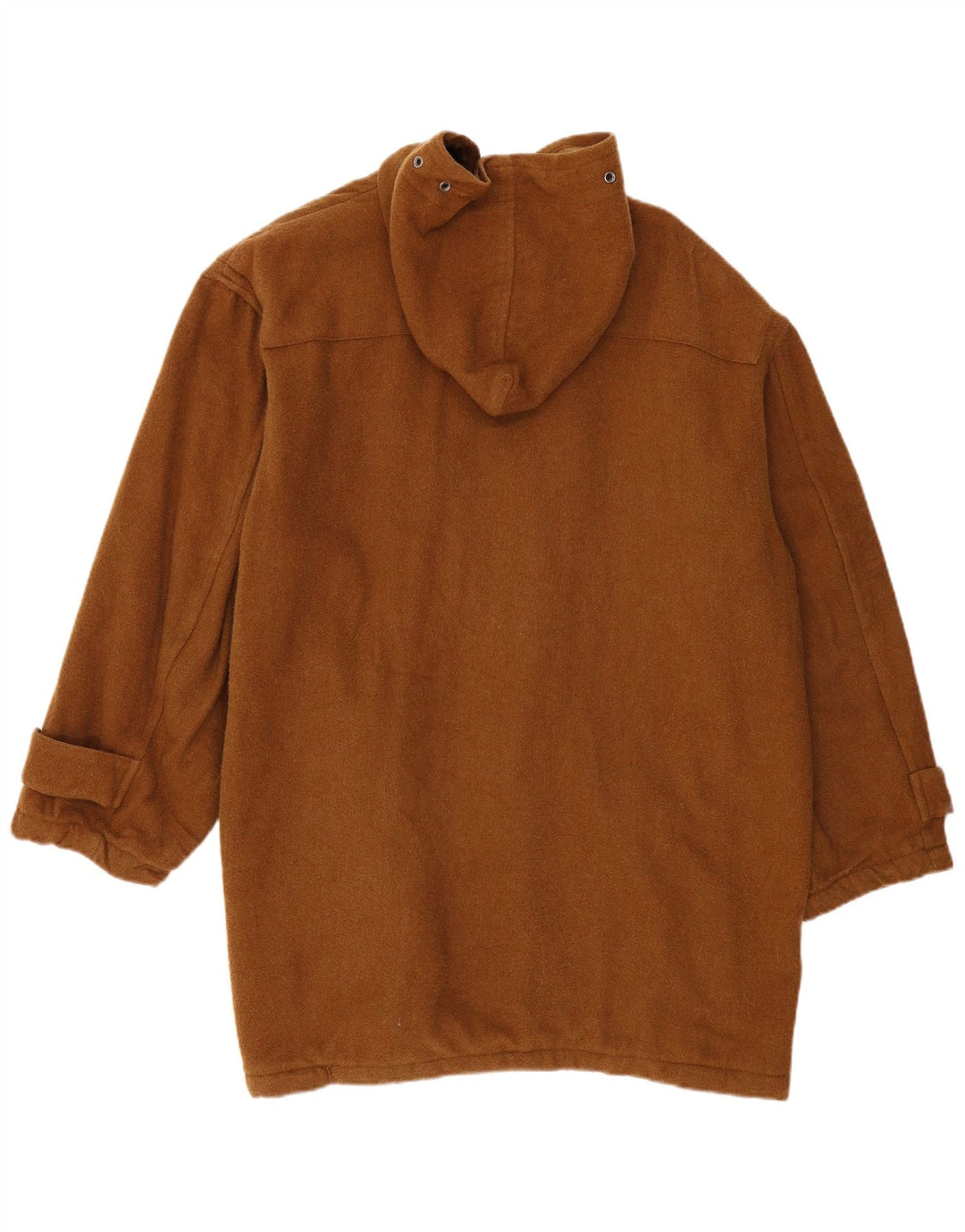 MEXX Muški široki kaput s kapuljačom UK 36 srednje smeđa vuna