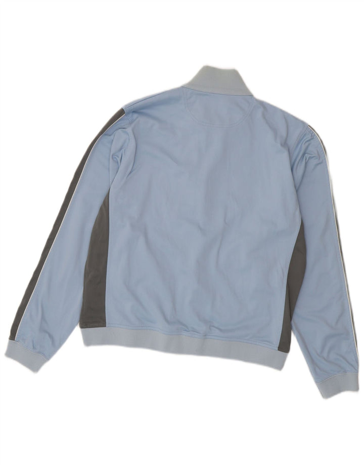 CHAMPION Womens Tracksuit Top Jacket UK 18 XL Blue Colourblock Polyester