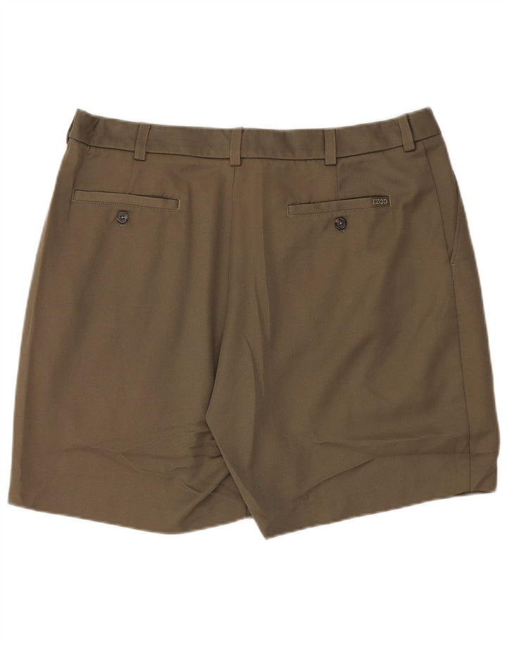 Izod muške chino kratke hlače W38 XL kaki poliester