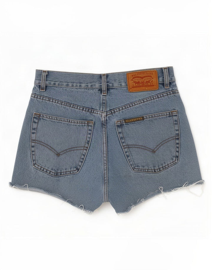 Levi's ženske traper kratke hlače srednje veličine W29 plavi pamuk