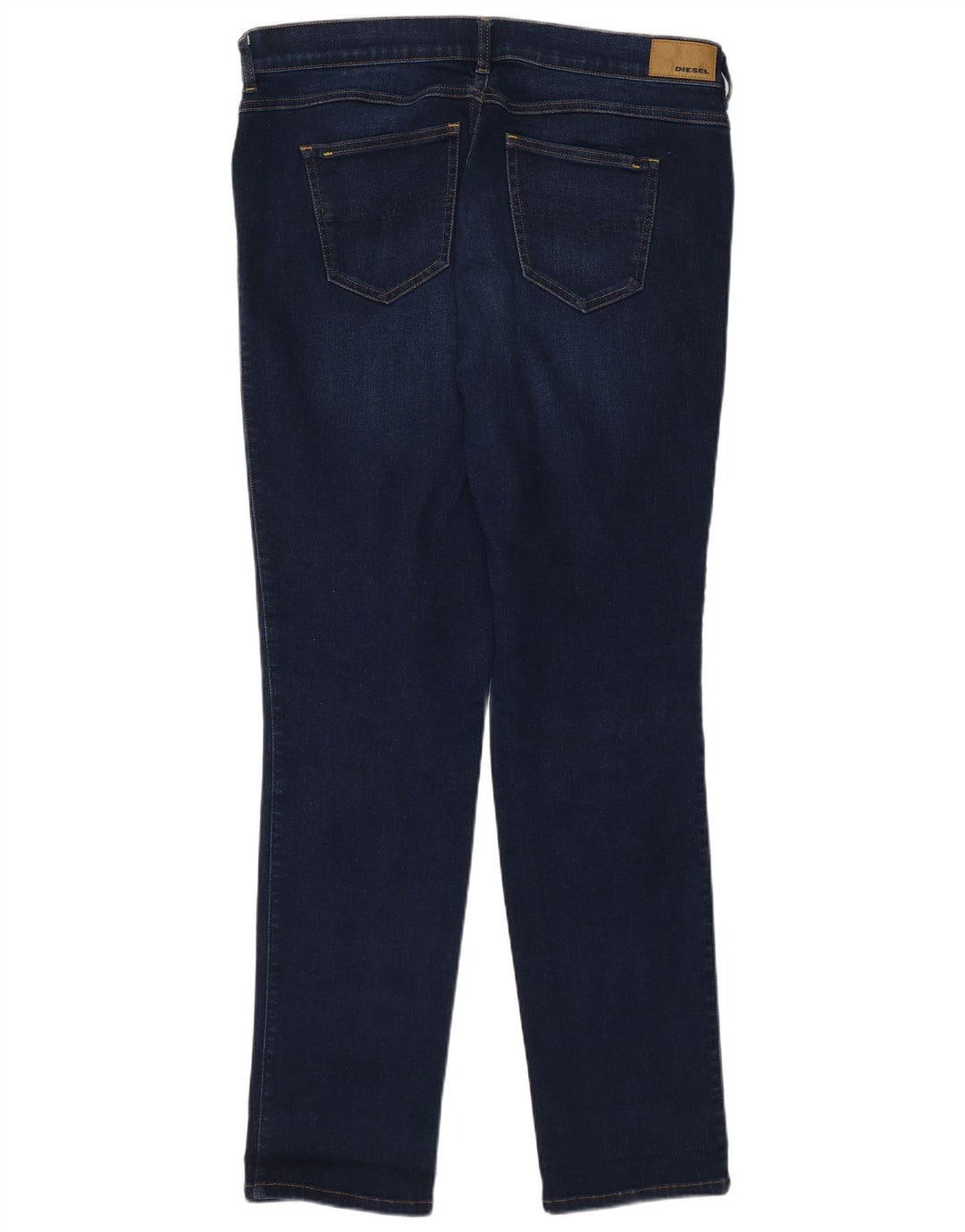 Diesel ženske D-Sandy Regular Straight traperice W34 L34 tamnoplavi pamuk