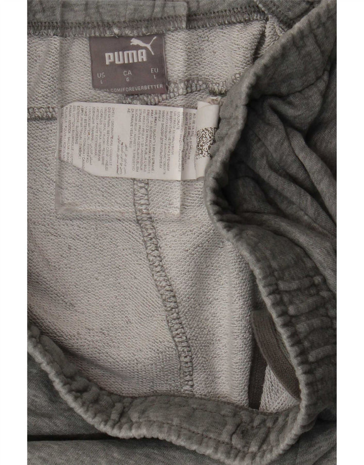 Puma muške sportske kratke hlače Large Grey Flected Cotton