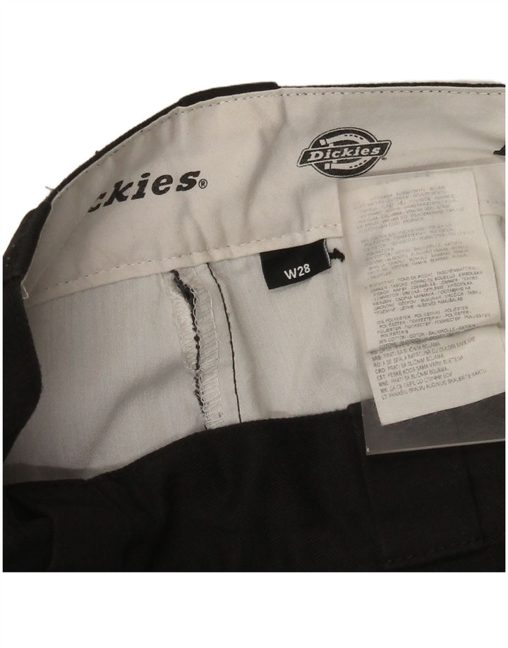 Dickies muške ravne chino hlače W28 L27 crni poliester