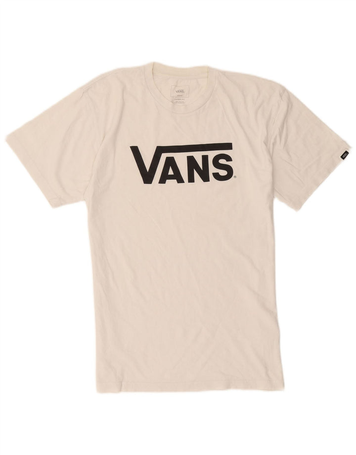 Vans muška majica kratkih rukava klasičnog kroja srednje bijelog pamuka