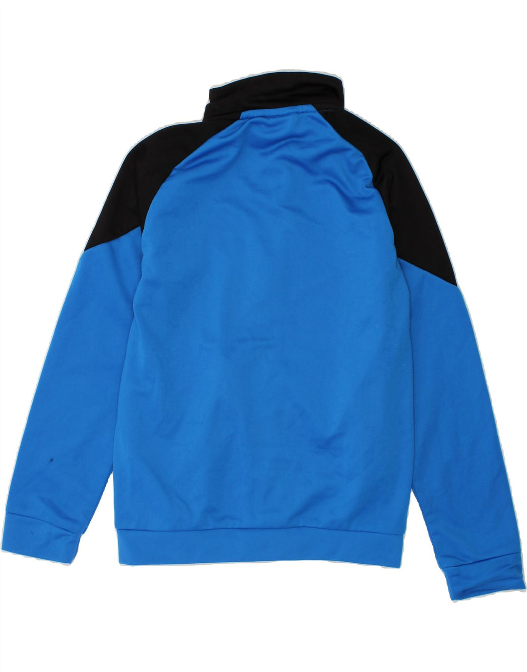 PUMA Boys Graphic Tracksuit Top Jacket 7-8 Years Blue Colourblock Vintage Puma and Second-Hand Puma from Messina Hembry 