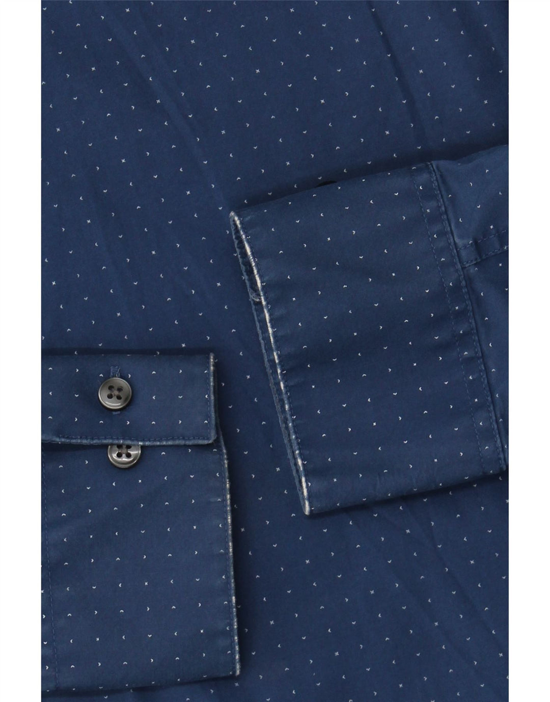 CALVIN KLEIN JEANS Muška košulja veličina 33/32 15 1/2 srednje plava na točkice