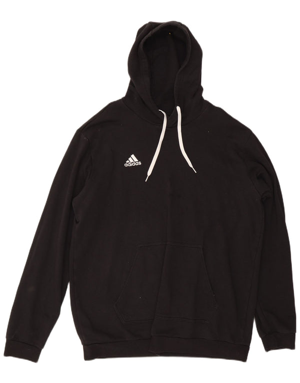 Adidas muška majica s kapuljačom 2XL crni pamuk