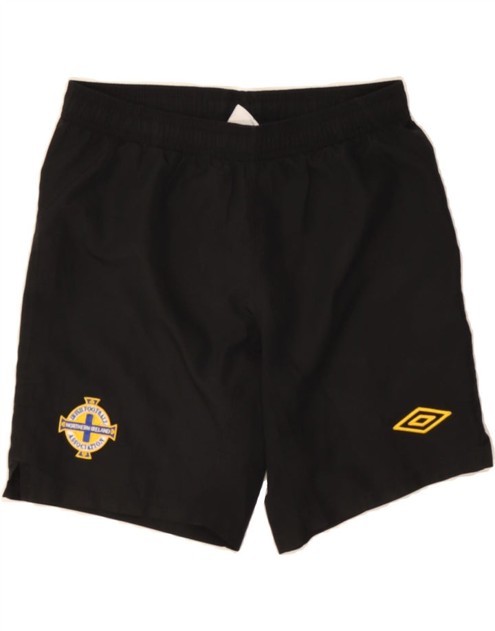 UMBRO Mens Sport Shorts Small  Black Polyester Vintage Umbro and Second-Hand Umbro from Messina Hembry 