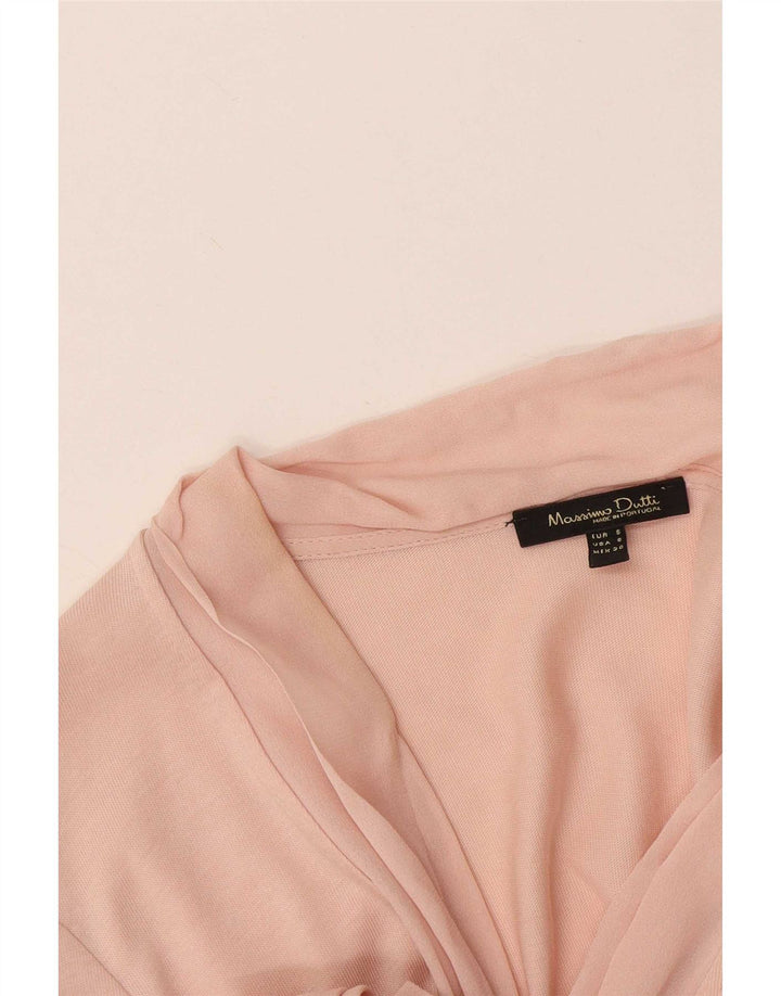 Ženska majica dugih rukava Massimo Dutti UK 10 Small Pink