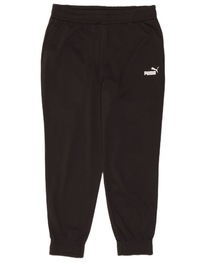Puma muške trenirke Hlače Joggers Srednji crni poliester