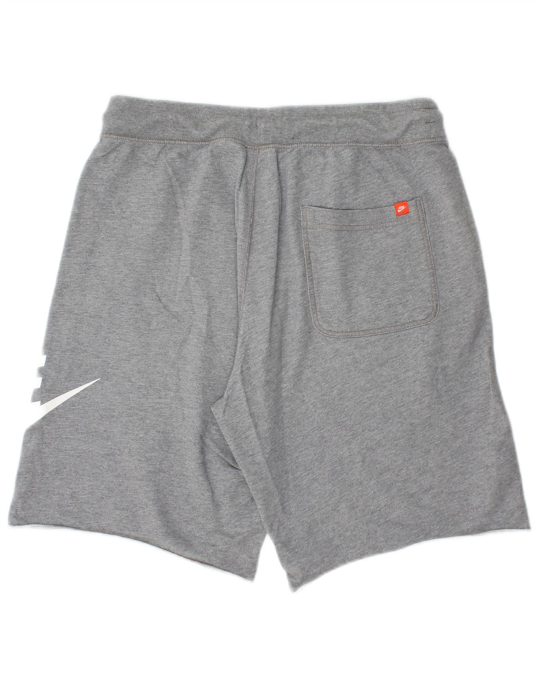 Nike muške grafičke sportske kratke hlače srednje sive boje od pamuka