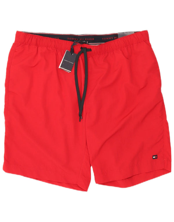 Tommy Hilfiger muške kratke kratke hlače za plivanje 4XL crveni poliester
