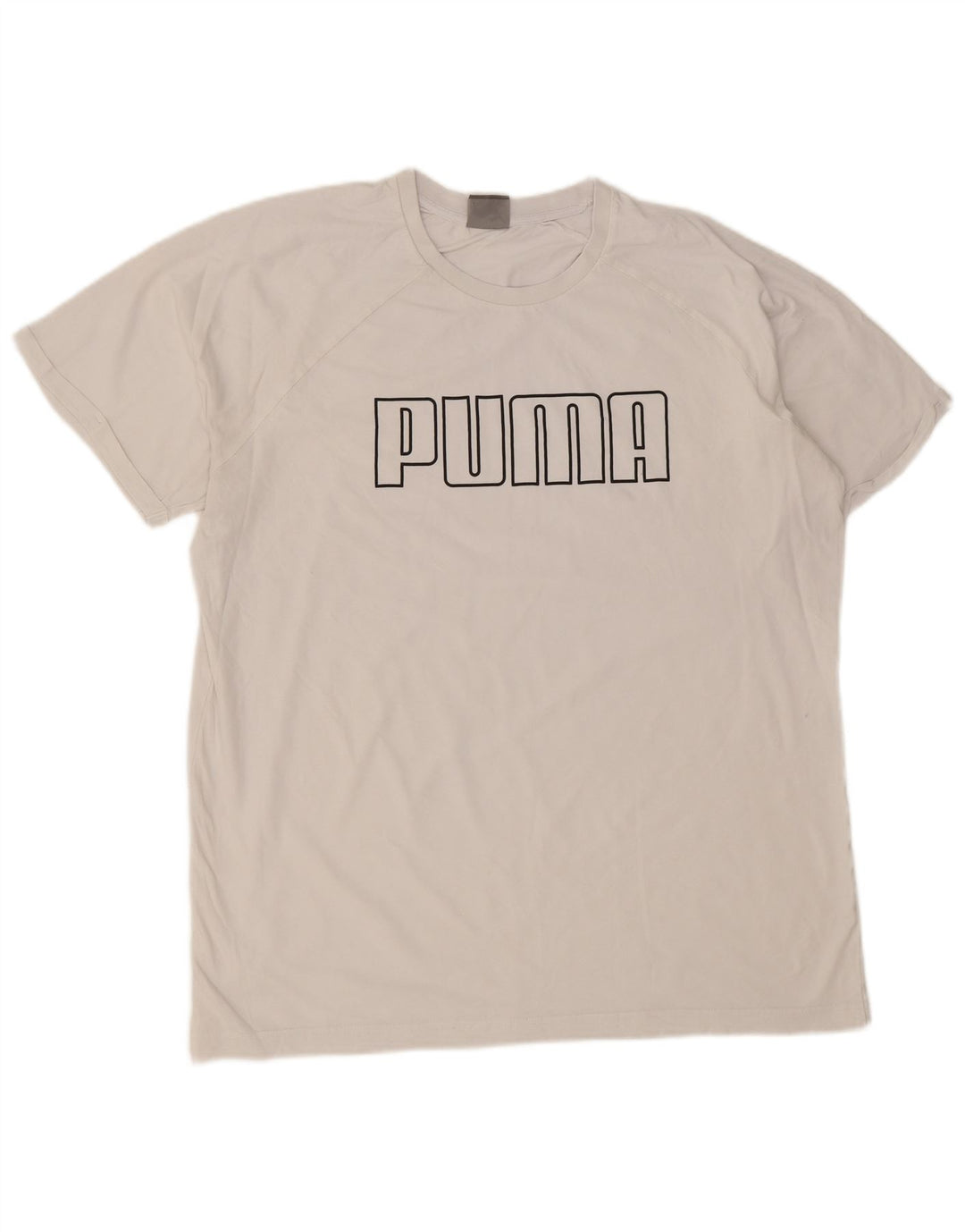 Puma muška velika bijela majica s grafičkim motivima