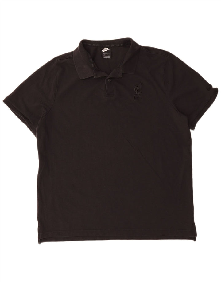 Nike muška polo majica 2XL crni pamuk
