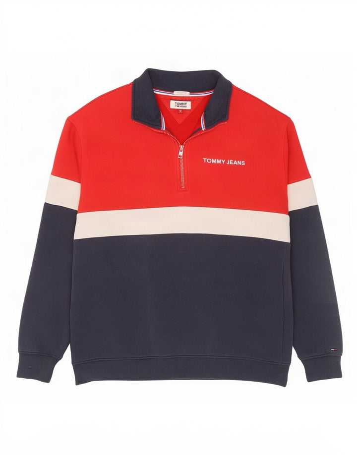 Tommy Hilfiger muški džemper opuštenog kroja srednje boje