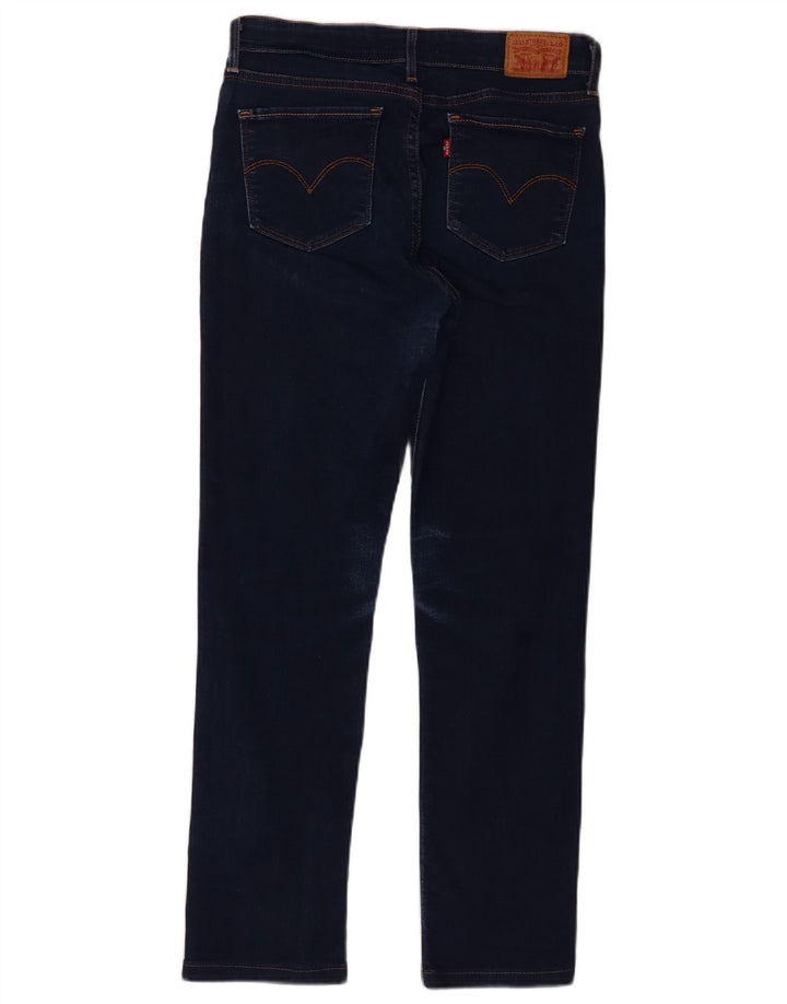 Levi's ženske 712 uske traperice W28 L27 tamnoplavi pamuk