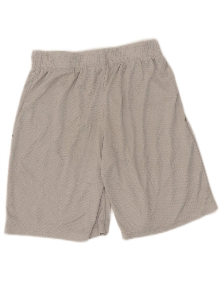 Reebok Boys Graphic Sport Shorts 11-12 Years Gray Poliester