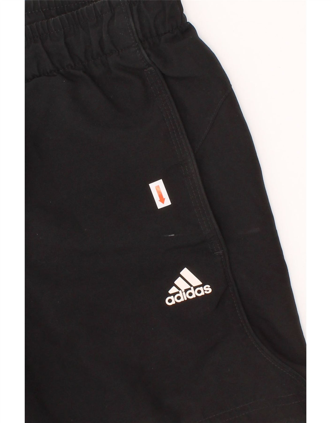 ADIDAS Boys Climalite Sport Shorts 13-14 Years Black Polyester Vintage Adidas and Second-Hand Adidas from Messina Hembry 