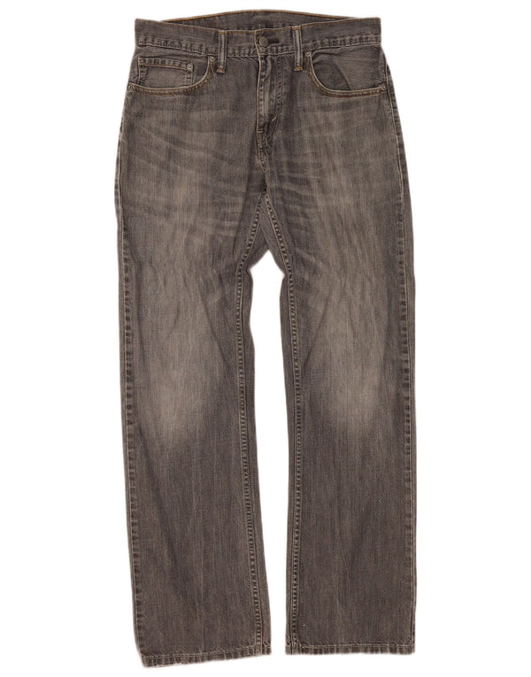 Levi's ženske 514 ravne traperice W32 L32 sivi pamuk