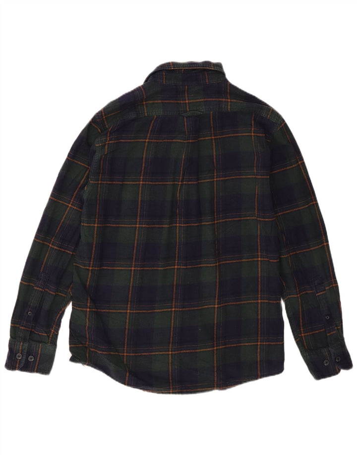 Eddie Bauer Muška flanelska košulja Srednje tamnoplava karirana pamuk