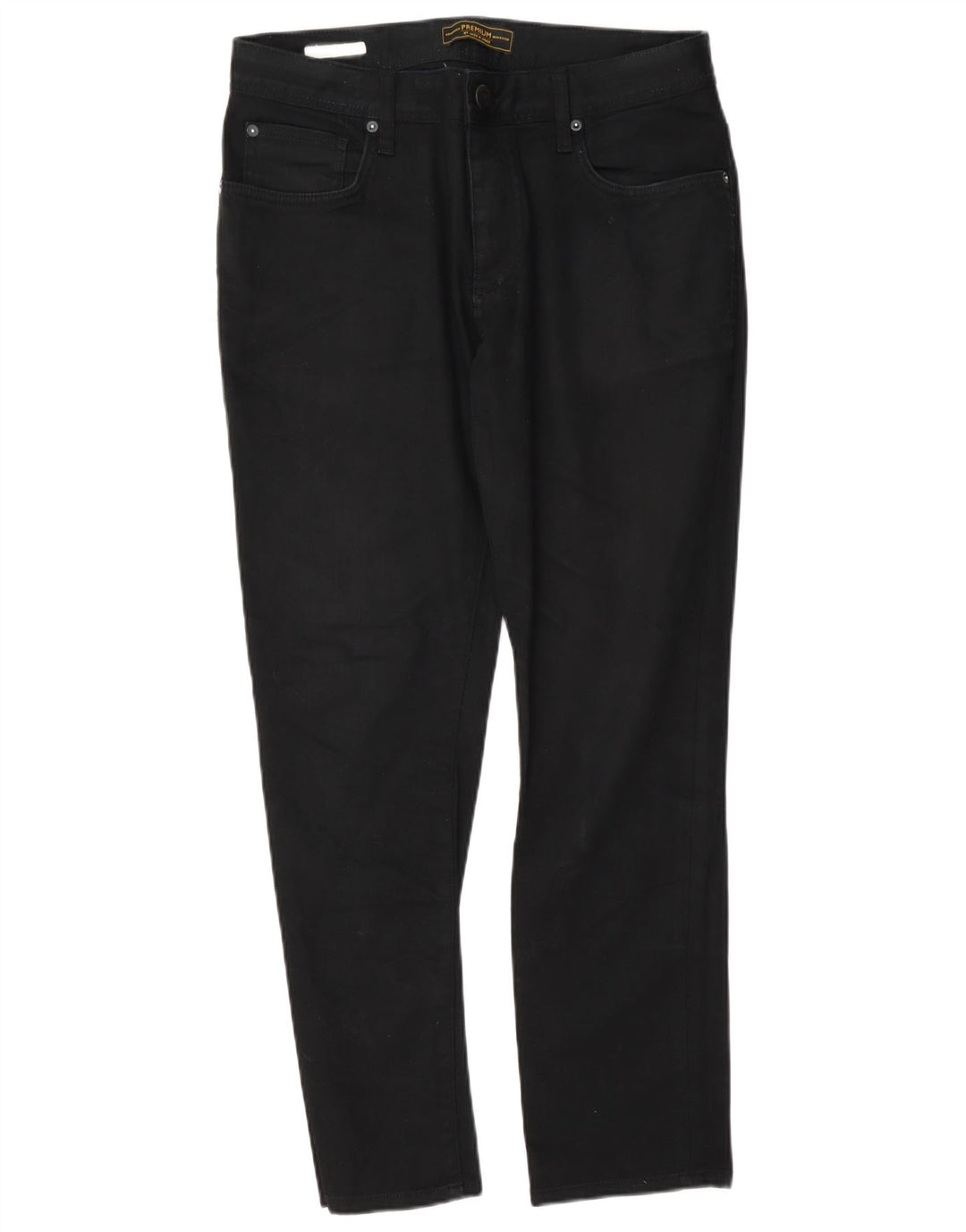 Jack & Jones muške uske traperice W33 L30 crni pamuk